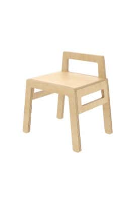 TABORET ZE SKLEJKI "FLEX" naturalny