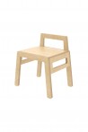 TABORET ZE SKLEJKI "FLEX" naturalny