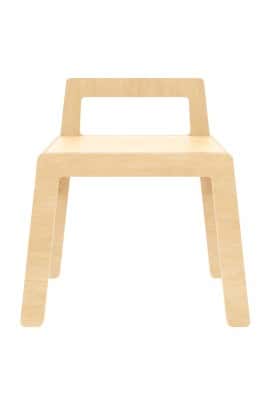 TABORET ZE SKLEJKI "FLEX" naturalny