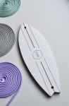 HUŚTAWKA SURF biała