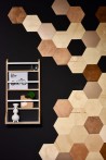 PANEL ŚCIENNY HEXAGON DUŻY